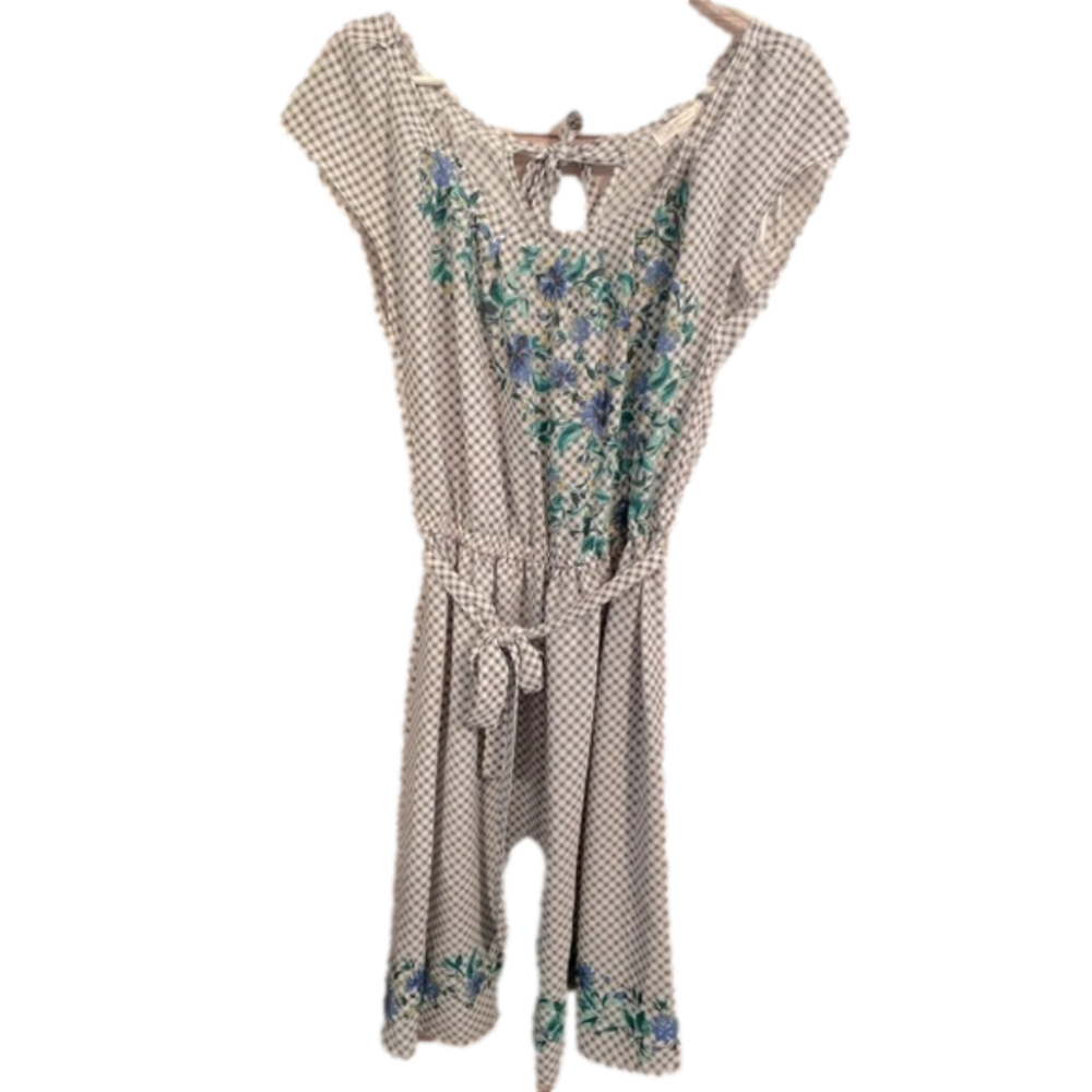 Nwt Lauren Conrad Pleat Neck Dress Medium - Picture 1 of 7